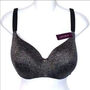 Cacique Backsmoother Balconette Underwire Bra 40D